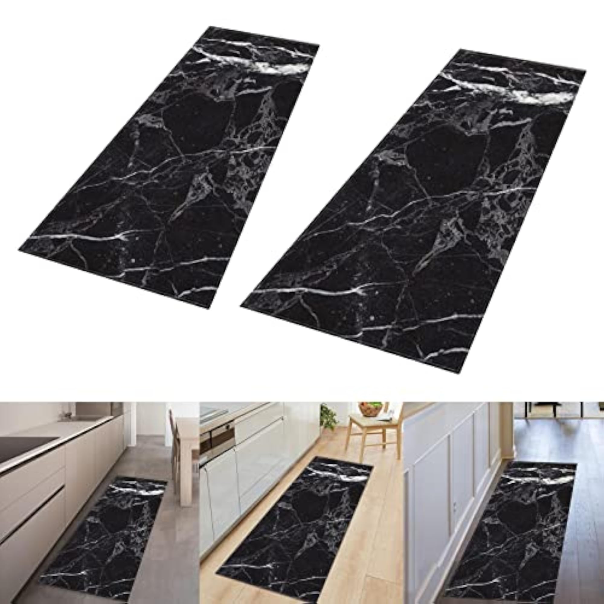 Kitchen Floor Mat Runner Rug, Non-Slip Design